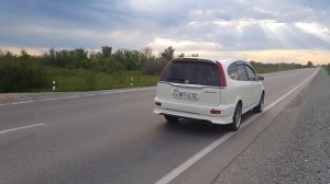 Honda Stream Прямоток (разгон с места)