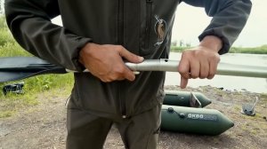 Аква 2600Т. ПВХ лодка с жестким транцем. Для рыбалки на спиннинг в одного самое то.