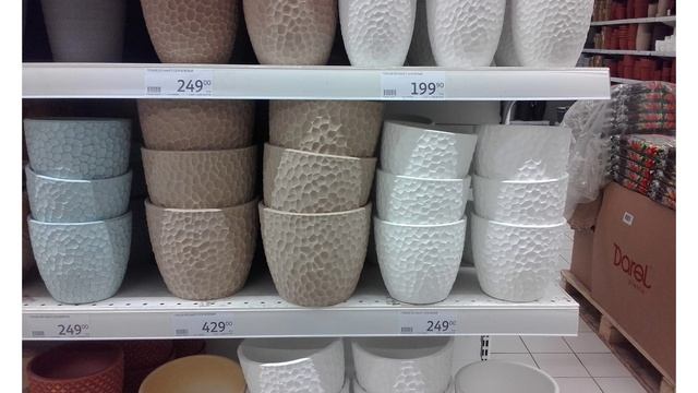 ПОКУПАЕМ КРАСИВЫЕ ГОРШКИ ДЛЯ ЦВЕТОВ В МАГАЗИНЕ АШАН! смотреть онлайн