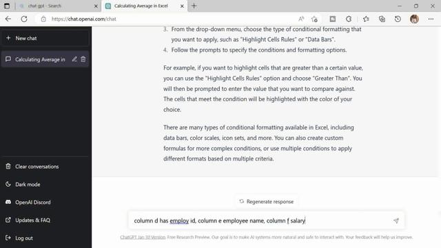 Chatgpt Excel | AI step by step learning | ai excel function. | Excel tutoring