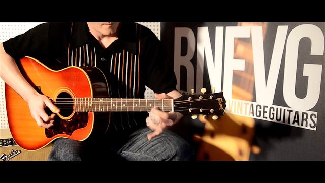 1963 GIBSON J-45 смотреть онлайн