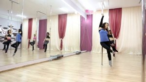 Уроки Pole Dance Exotic для начинающих |  Урок №1 Танцевальная связка