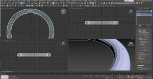 Моделирование с помощью сплайнов_ создание сплайнов. Creation of  splines.