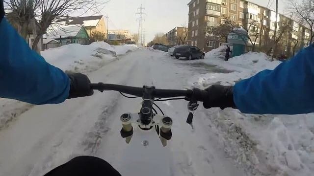 Первая поездка на новом электровелосипеде
