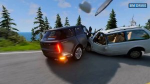 Машинки. Подборка эпичных моментов Выпуск №16  Beamng.drive