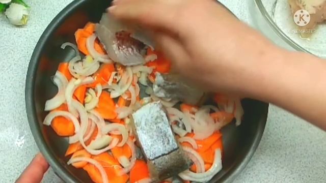 Сочная рыба запеченная в духовке со сметаной и сыром. ЛЕГКО ГОТОВИТЬ