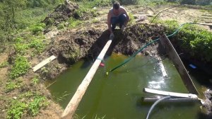 Дренажный, погружной насос для грязной воды Зубр