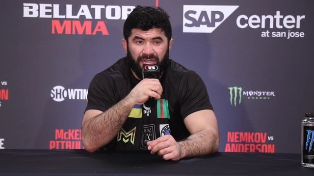 Bellator 277 Довлетджан Ягшимурадов - Пресс конференция после боя |  Ягшимурадов vs Карвальо
