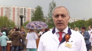 День Победы в Детской городской клинической больнице им. З.А. Башляевой.