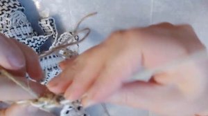 Кашпо из пластиковой банки и каната. Техника ввязывания тесьмы. DIY/рукоделие #кашпо