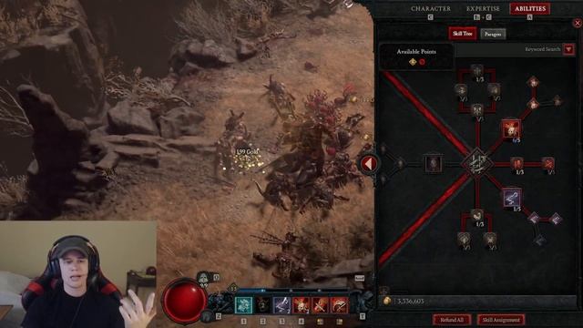 Diablo 4 : YOU'RE SLEEPING ON RUPTURE! Rend Build Barbarian смотреть онлайн