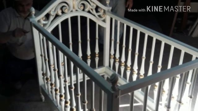 Детская кровать ручная работа из массива дерева смотреть онлайн