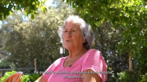 "Tengo artrosis...me regula bastante el dolor"- Pilar López- Masajista quiropráctica