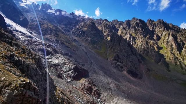 Сказский ледник. 28 авг 2020 г. Цейское ущелье. Сев. Осетия. смотреть онлайн