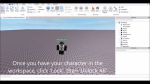 Roblox - How To Put Your Character In Studio (And Pose It)