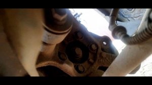 Замена заднего ступичного подшипника со ступицей на Mitsubishi Diamante