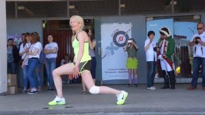 29.05.2016. Киров, Вятка,зарядка с Анной Альминовой