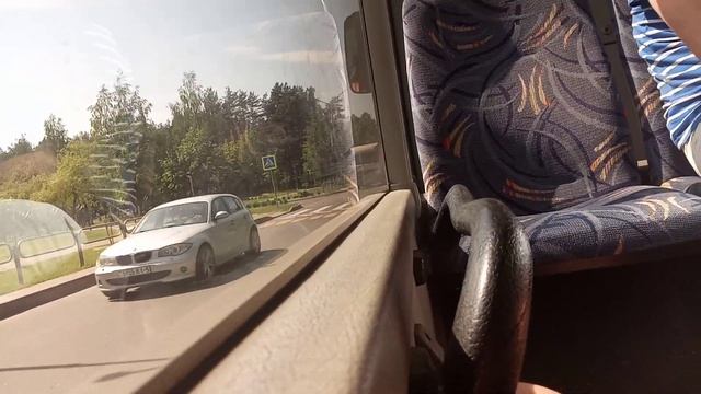 Поездка на автобусе маз 103.486 с очень тихим информатором марш 2б (Печи - Лядище) ГОС: АС 1657 - 5 смотреть онлайн