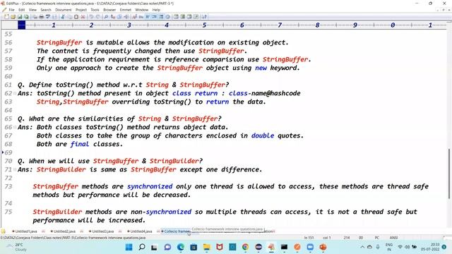 CORE JAVA tutorials || Demo - 2 || by Mr. Ratan On 05-07-2022 @8PM IST смотреть онлайн