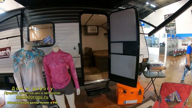 Его потянет любой автомобиль Доступный по цене, легкий на 5 спальных мест Дом на колесах Coleman 17 смотреть онлайн