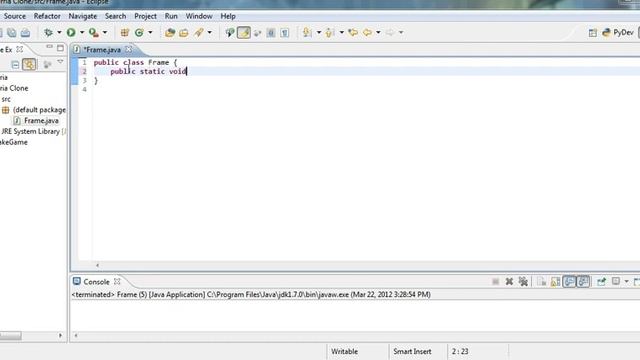 Java Game Tutorials 1: Beginning the Tutorials!! смотреть онлайн