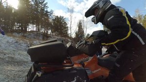 Как перевернуть квадроцикл на ровном месте