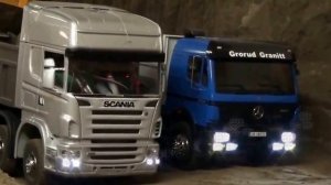 Крутые грузовики на радиоуправлении.