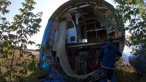 Обломки самолета А321.Героическая посадка экипажа. Аэропорт Жуковский. Охраняемый объект.