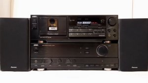 Aiwa AD F800H Aiwa XA005Z Pioneer S HM50 part 1