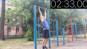 50 подтягиваний на время