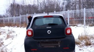 ЗИМНИЙ ДРИФТ И ОФФРОАД НА SMART FORFOUR