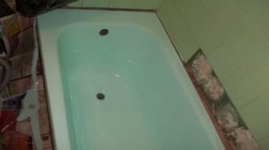 Реставрация ванн  способом "Наливная ванна"