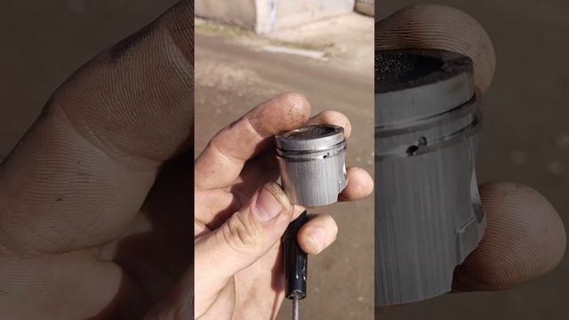 Триммер Хускварна 325R замена родного поршня на поршень от триммера ОлеоМак25 (Спарта25)