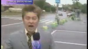 Танки в городе! Репортаж из центра событий