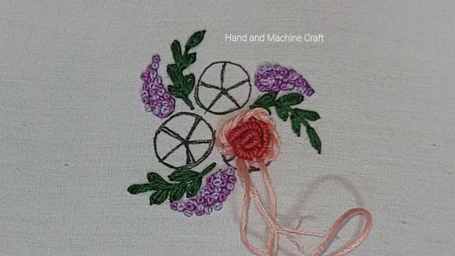 3D Rose🌹Embroidery / Stem Stitch Rose Embroidery / Hand Embroidery