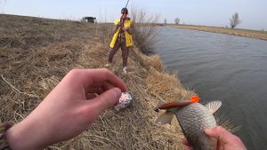 ПЕРВЫЙ ВЕСЕННИЙ ТРОФЕЙ. РЫБАЛКА С НОЧЕВКОЙ В МАШИНЕ.