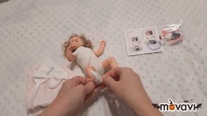 снова нестандартная малышка? слеплена личико по молду Тинк Bonnie Brown.mp4