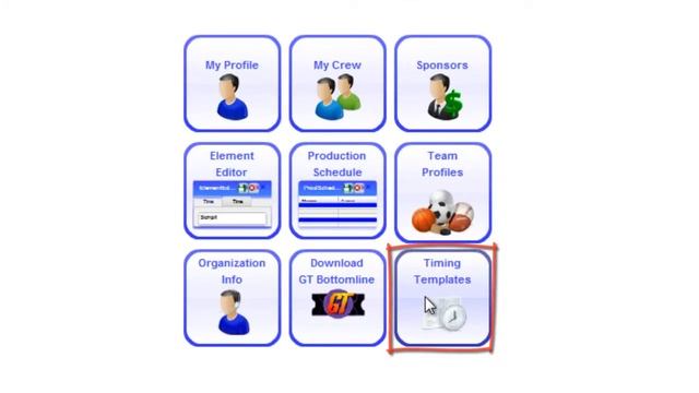 Settings: Timing Templates смотреть онлайн