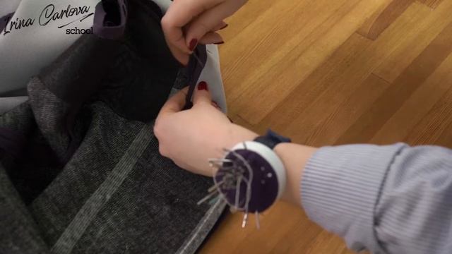 Урок 22 Обтачивание и ВТО воротника и борта смотреть онлайн