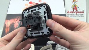 Выключатель Legrand Valena Allure Антрацит (755008, 754401)