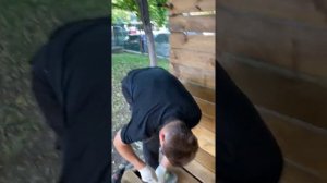 Теневой навес для детского сада