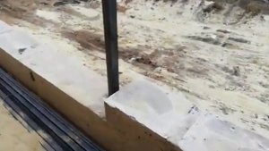 Столбы на фундаменте. Как НЕ нужно делать