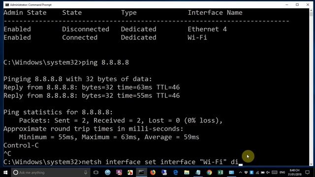 CMD : Enable / Disable Wi-Fi Windows 10/8/7 | NETVN смотреть онлайн