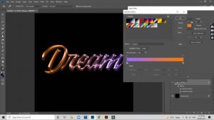 Chrome Text Effects in Photoshop | Adobe Photoshop tutorial | Tagalog