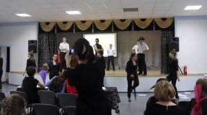 "It's raining men" выступление 11 класса на неделе английского языка