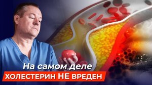 Почему НЕ НУЖНО СНИЖАТЬ ХОЛЕСТЕРИН? Профилактика АТЕРОСКЛЕРОЗА И ТРОМБОЗА