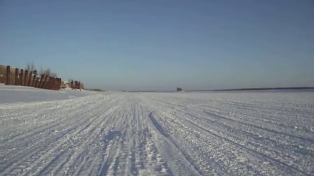 126 км\ч на снегоходе Artic Cat смотреть онлайн