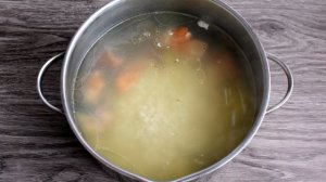 Рассольник с копченостями