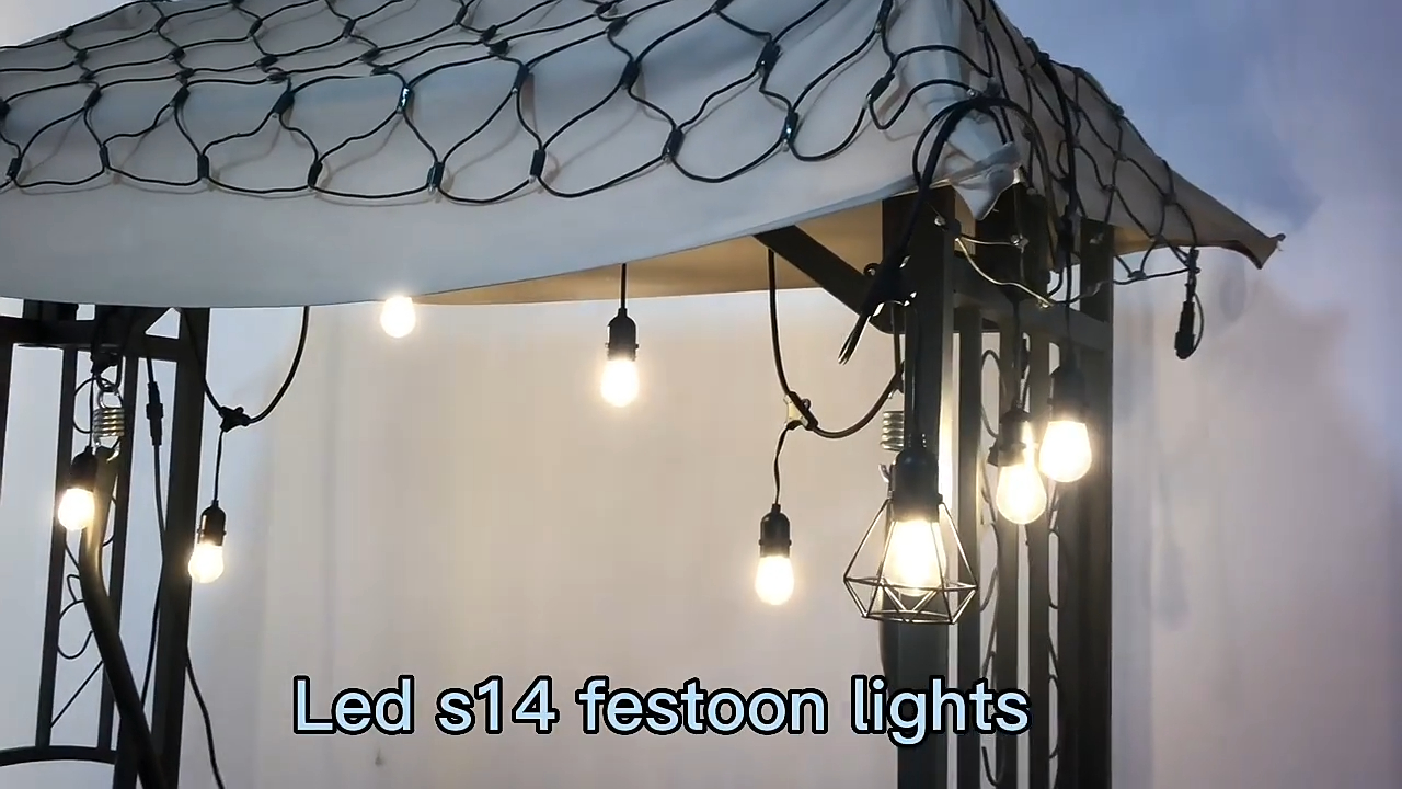 best wendadeco Waterproof decorative lighting S14 led string light reviews