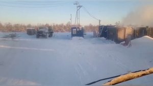 Зима на Севере. Работа Вахтой.